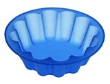 Review Pedrini 1213-867 / Pedrini LeLillotte Silicone Bakeware Pudding Mould, Blue