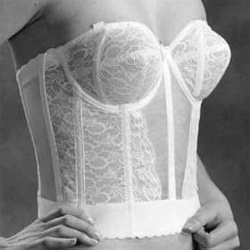 Goddess Women's Lace Bustier Bra #GD0689