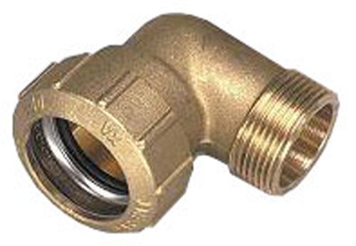 BEVO PE-Rohr-Verbindung Winkelform, 2,5 cm (1 Zoll)x2,5 cm (1 Zoll)x32 mm