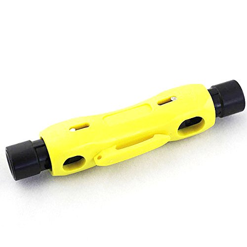 AODE® Stripper Cutter for COAX Coaxial Cable RG6 RG59 RG7 RG11 UTP Cat5 Cat6 Stripping Tool 260020