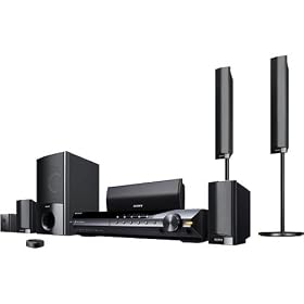 Sony BRAVIA DAV-HDX589W 5.1-Channel Theater System (Black)