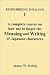 Remembering the Kanji I: A Complete Course on How Not to Forget the Meaning and Writing of Japanese Characters (Remembering the Kanji) by James W. Heisig