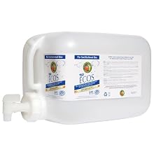 Earth Friendly Products Proline PL9750/05U ECOS Magnolia and Lily Scented Liquid Laundry Detergent, 5 gallon Deltangular