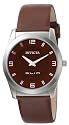 Invicta Men's Slim Collection Round Brown Leather Watch #5138