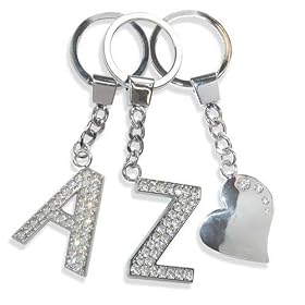 Fashion Angels Jewellry Collection - 'Rhinestone Picture Key Chain, Daisy'