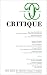 Critique, numéro 605, octobre 1997. Critique, numéro 605, octobre 1997.