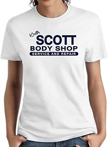 Womens Keith Scott Tree Hill Body Shop 2016 Short Sleeve T-shirts