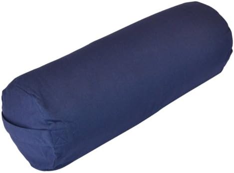 YogaDirect Supportive Round Cotton Yoga Bolster