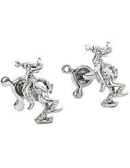 ROTENIER "Walt Disney" Sterling Silver Goofy Cufflinks