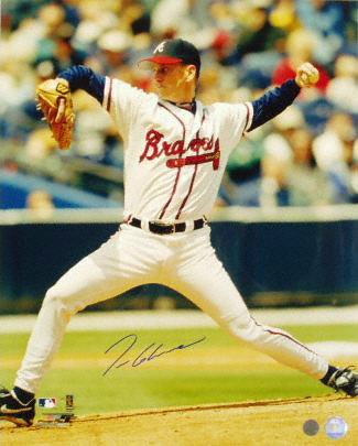 Tom Glavine Atlanta Braves - Action - Autographed 16x20 Photograph