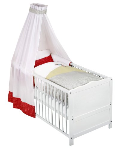 Julius Z&ouml;llner 5730012030 Bett-Set mit Applikation, Rainbow Pooh, 3-teilig Preisvergleich