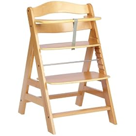 Hauck Alpha Grow With You Wooden Highchair (Natural)