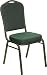 Crown Back Stacking Banquet Chair with Goldvein Frame [FD-C01-GOLDVEIN-0640-GG]
