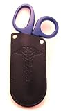 Black Caduceus Leather Holster with Smith and Wesson Trauma Shears