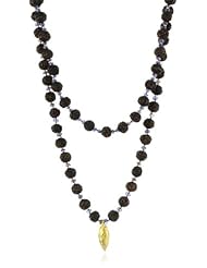 Lena Skadegard "Pantheon" Jasmine Bud and Kyanite "Rudraksh" Prayer Seeds Necklace