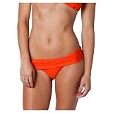 O'Neill Junior's Solid Fold Over Bikini Bottoms