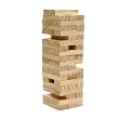 Large Tumbling Tower Game in Wooden Box