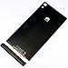 New Black Back Battery Door Cover Case with Bottom Cap For Huawei Ascend P6