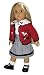Red Scotty Dog Sweater, Top, and Skirt. Fits 18