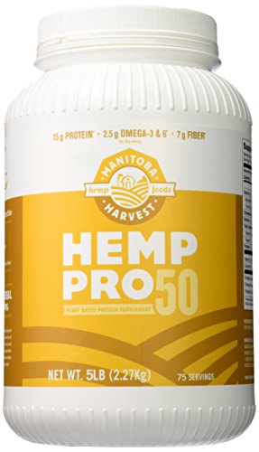 Manitoba Harvest Hemp Pro 50 Protein Supplement, 5 Pound Manitoba Harvest Hemp Pro 50 Protein Supplement, 5 Pound