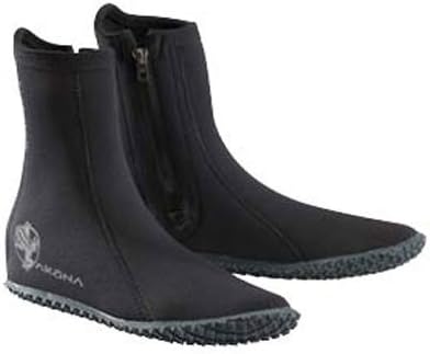 Akona 3.5mm Standard Nylon Rubber Sole Side Zip Boot