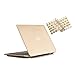 Ruban Retina 12-inch GOLD Rubberized Hard Case and Keyboard Cover for MacBook 12