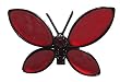 Set Of 4 Stylish July Ruby Red Birthstone Butterfly Pins #14727