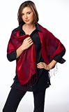 100% Silk Scarf Shawl - Beautiful Silk Scarves with Vivid Vibrant Colors!