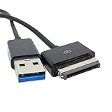 Caxico 新しい USB データの充電器ケーブルで、ケーブル交換 Asus のトランス TF101 プライム TF201