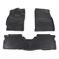 Husky Liners Custom Fit WeatherBeater Front and Second Seat Floor Liner Set for Select Lincoln MKS Models