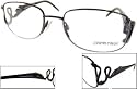 Roberto Cavalli RC344 731 Eyeglasses Optics Prescription Eyewear Vision reading Designer Fashion Women Female Metal Dark Gunmetal Black Frame