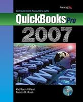 Computerized Accounting with QuickBooks Pro 2007