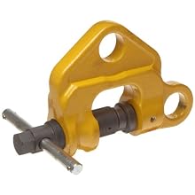 Elephant Lifting WF-2 Screw Type Clamp, 2 ton Capacity, 0.003" - 1-49/64" Jaw Opening, Made in Japan