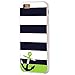 iPhone 6 Case, iphone 6 4.7 case,iphone6 case ,ChiChiC full Protective unique Stylish Case slim flexible durable Soft TPU Cases Cover for iPhone 6 4.7 inch,geometric Navy blue white stripe green Anchor