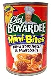 Chef Boyardee Mini Bites Mini Spaghetti & Meatballs 14.5 oz (Pack of 24)