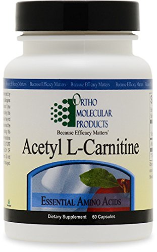 Ortho Molecular Product Acetyl L-Carnitine -- 500 mg - 60 Capsules