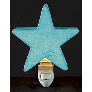 Adorable Children's Quality Designed Blue Star Bedroom Night Light Adorable Children's Quality Designed Blue Star Bedroom Night Light