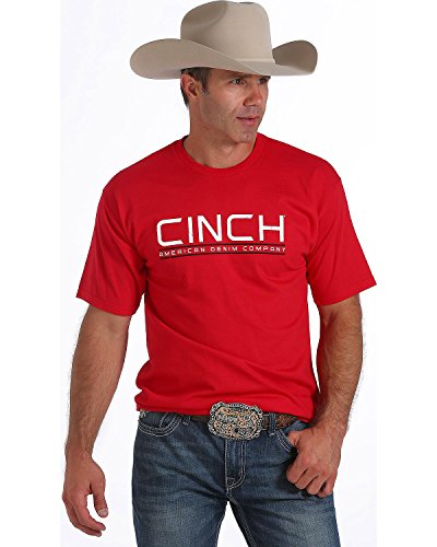 Cinch Men's Logo T-Shirt - Mtt1690205red