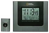 National Geographic Indoor/Outdoor Jumbo Wireless Thermo-Clock