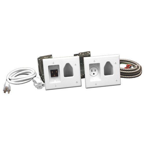 Click To Samsung 50-4423-WH-KIT Flat Panel TV Cable Organizer Kit Details... Samsung 50-4423-WH-KIT Flat Panel TV Cable Organizer Kit