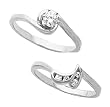14K White Gold Diamond Wedding Set - 0.26 Ct.