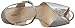 Nine West Women's Cruzeto Metallic Dress Sandal