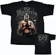 WWE RAW Superstar Rey Mysterio Regal Black T-shirt