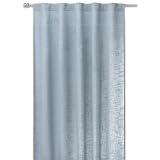 Accents de Ville Amanda Curtain with Back Tab, Blue, 44-inch x 90-inch by Accents de Ville