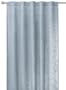 Accents de Ville Amanda Curtain with Back Tab, Blue, 44-inch x 90-inch