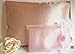 Pink 100% Silk Pillowcase Travel Size 12x16