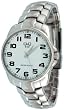 Q&Q #5294-204Y Men's Silver Tone Sports Analog Watch