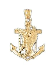 CleverEves 14K Gold Pendant Eagle 6 - Gram(s)