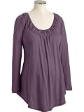 Old Navy Maternity Ruched-Neck Tops