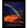Christian Poster - Rainbow - High Quality Print